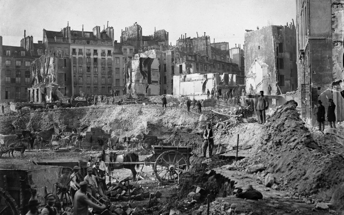 Paris under construction