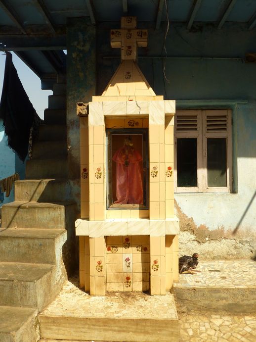 Virgin mary Statue in Koliwada)