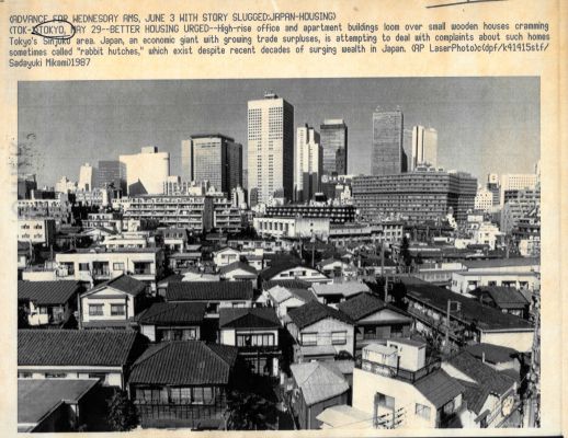 Photo and commentary from an article published in the Morning Call, an American newspaper, in 1987