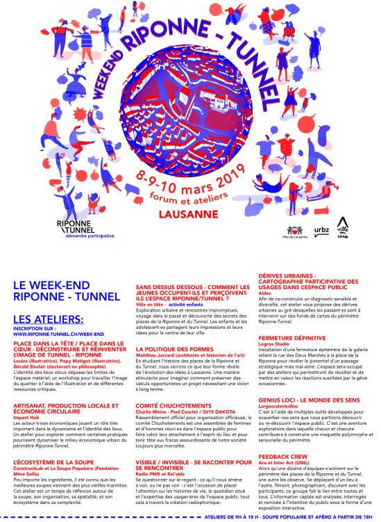 program of the workshop in Lausanne