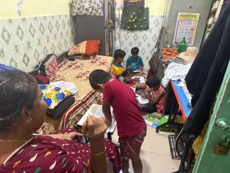 Bimla aunty's classroom
