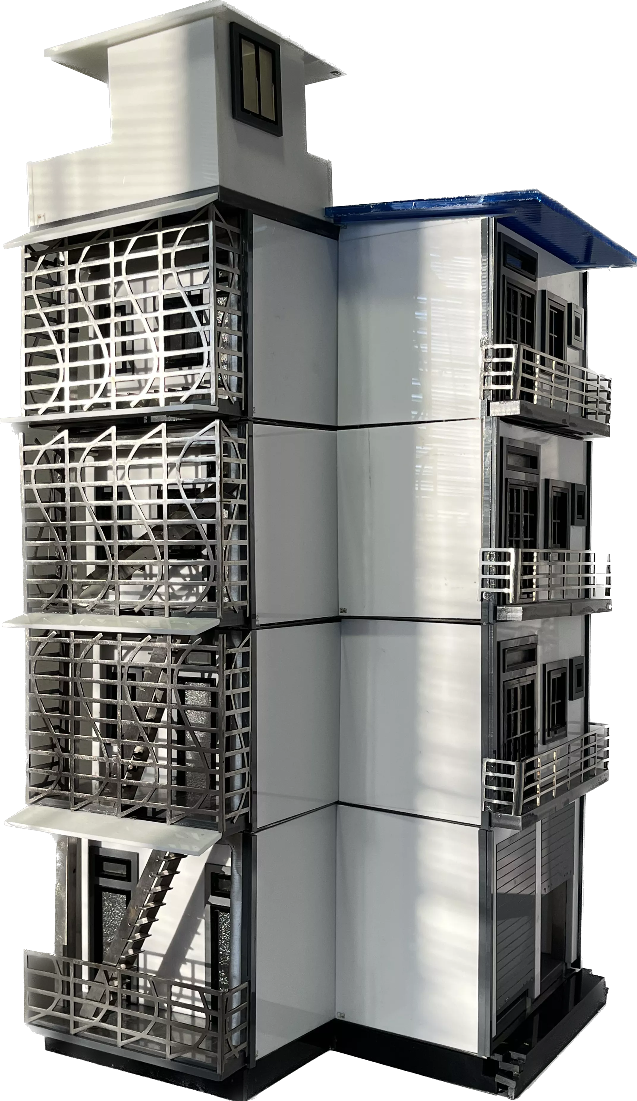 Model of house no. 9