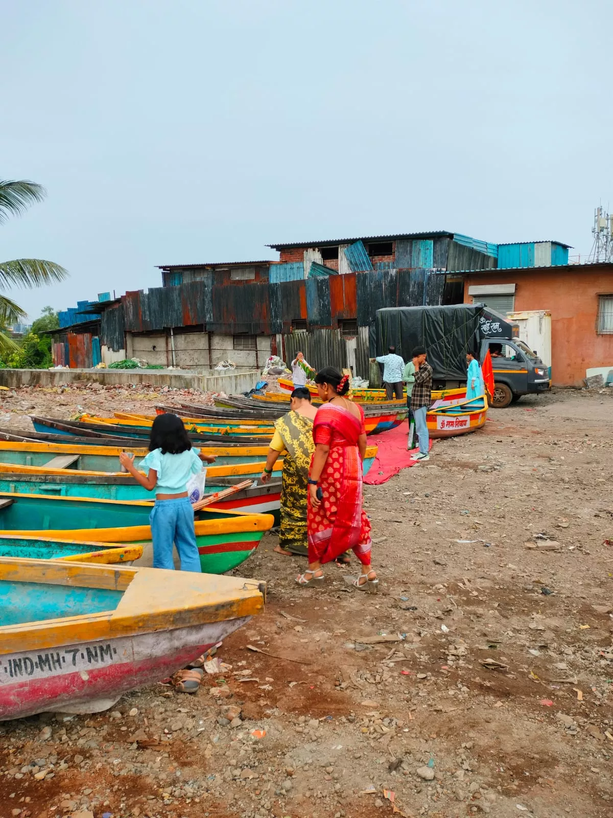 The site cleaned up for Naralli Purnima